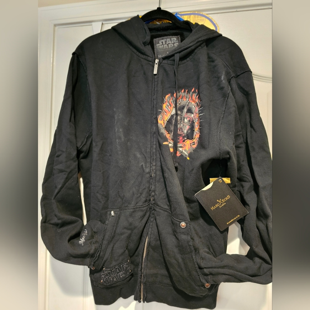 Vintage Marc Ecko Star Wars collaboration "Darth Vader," Size large nwt